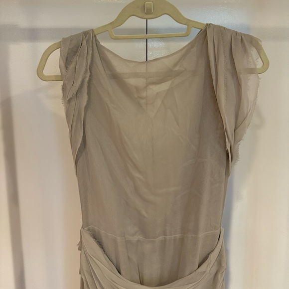J.MENDEL GRAY DRESS SIZE 10 - Picture 10 of 15